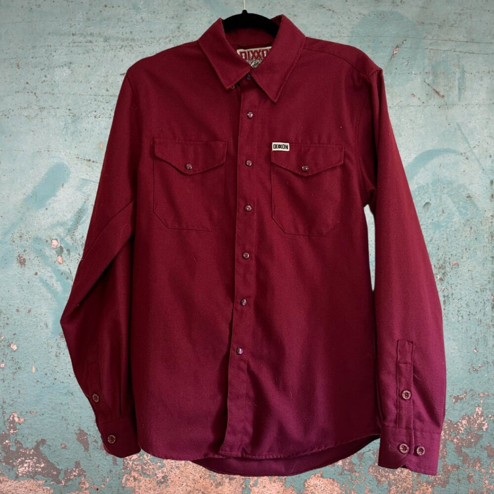 DIXXON XS Burgundy Flannel